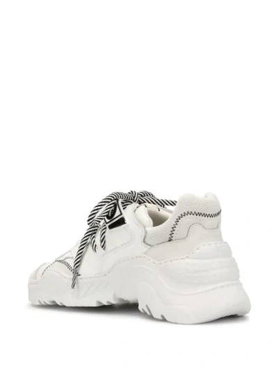 Shop N°21 Billy Sneakers In White ,black