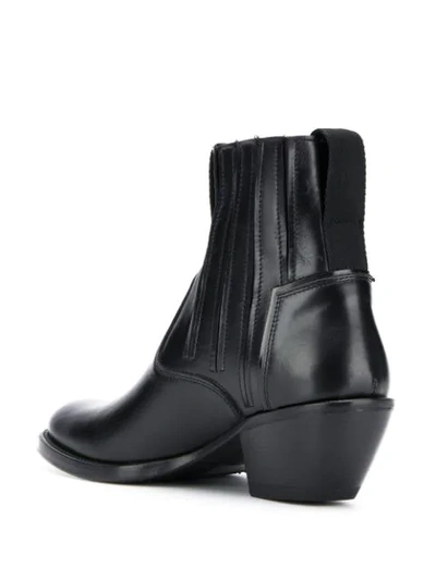 Shop Bruno Bordese Texan Boots In Black