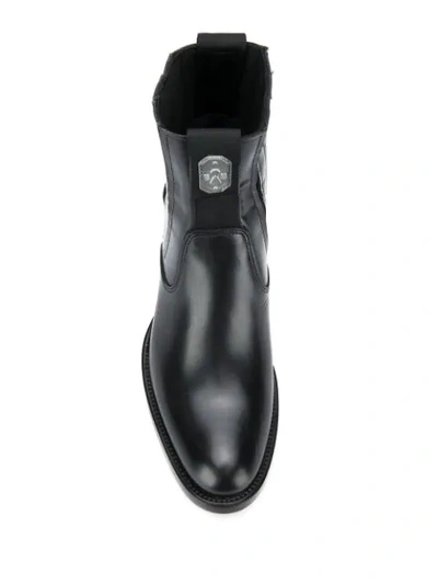 Shop Bruno Bordese Texan Boots In Black