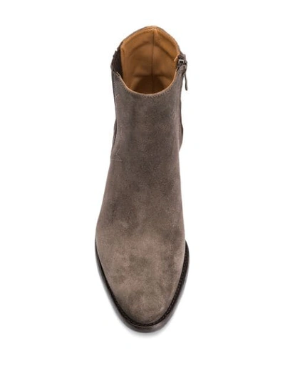 Shop Alberto Fasciani Yara Ankle Boots In Brown