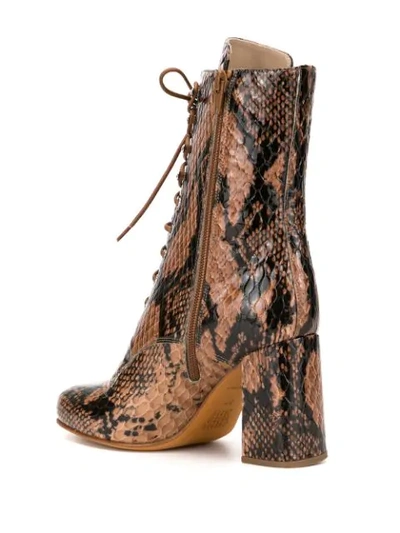 Shop Maryam Nassir Zadeh Emmanuelle Boots In Brown