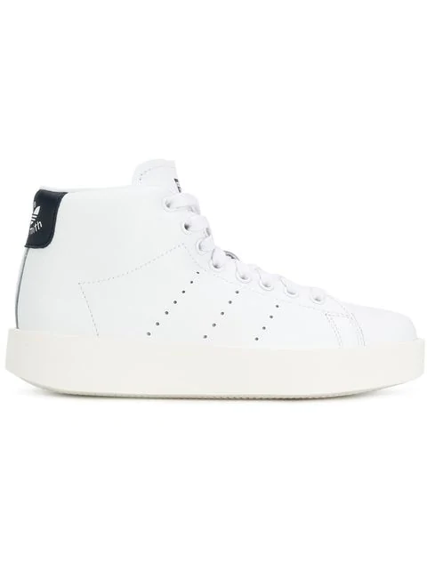 adidas stan smith bold white black