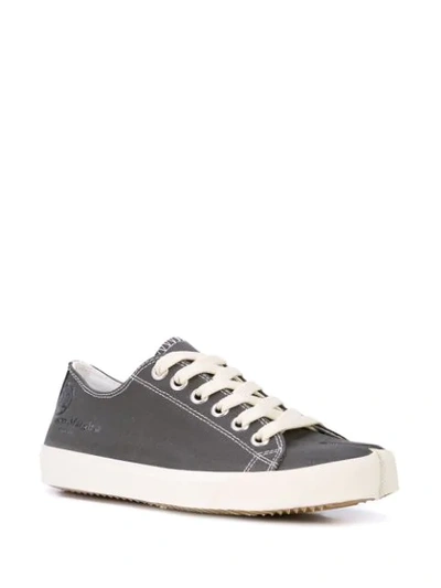 Shop Maison Margiela Tabi Low-top Sneakers In Grey
