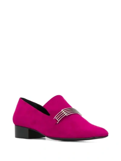 Shop Dorateymur Modernist Loafers In Pink