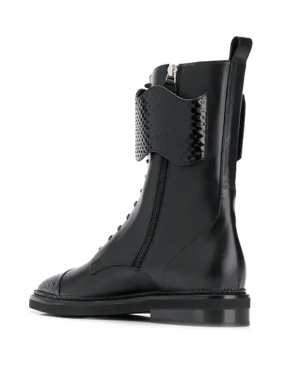 Shop Francesca Bellavita Rockstar Boots In Black