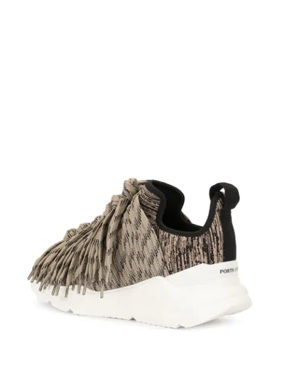Shop Ports 1961 Lace42 Sneakers In Brown