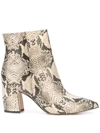 Shop Sam Edelman Hilty Ankle Boots In White