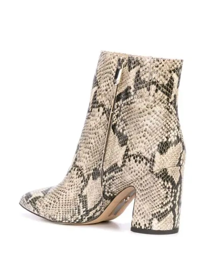 Shop Sam Edelman Hilty Ankle Boots In White