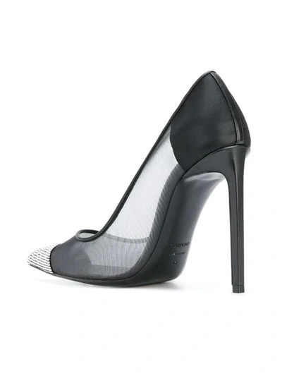 Shop Tom Ford Crystal Embellished Pumps - Black