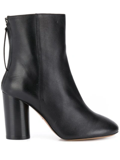 Shop Isabel Marant Chunky Heel Boots In Black