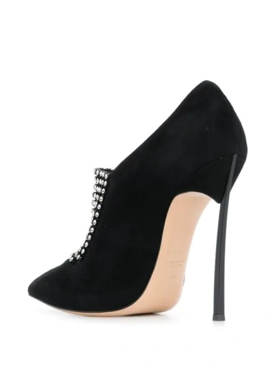 Shop Casadei Blade Bellatrix Pumps In Black