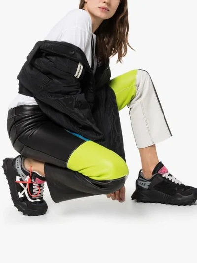 Shop Off-white Odsy 1000 Chunky Sneakers In Black