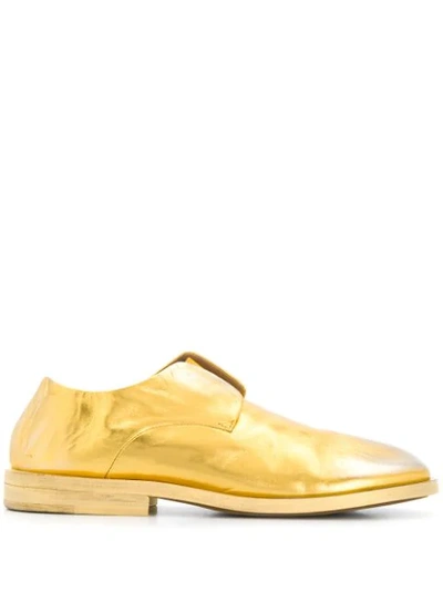 Shop Marsèll Slip-on Loafers In Gold