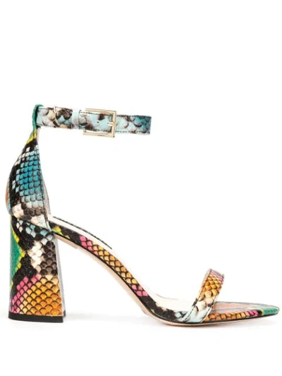 Shop Alice And Olivia Lillian Sandals In Multi