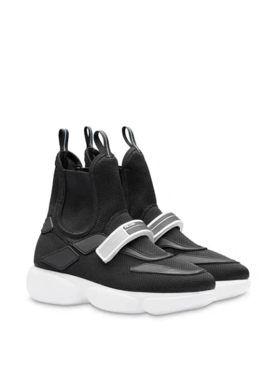 Shop Prada Cloudbust 40 Hi In Black