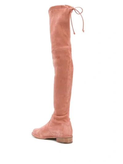 Shop Stuart Weitzman Lowland Boots In Pink