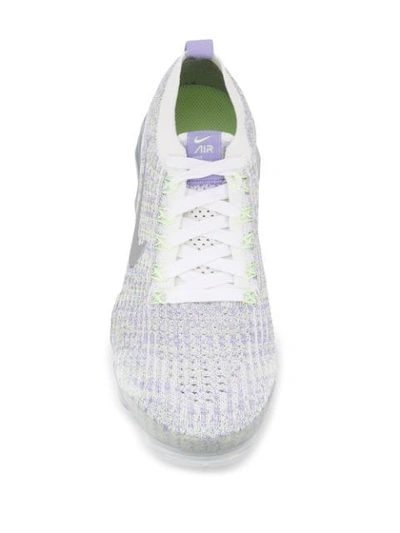 Shop Nike Knitted Detail Sneakers In White