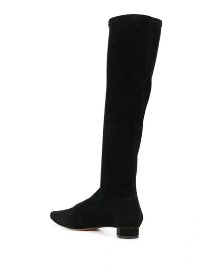Shop Clergerie Pointed Toe Boots In Black