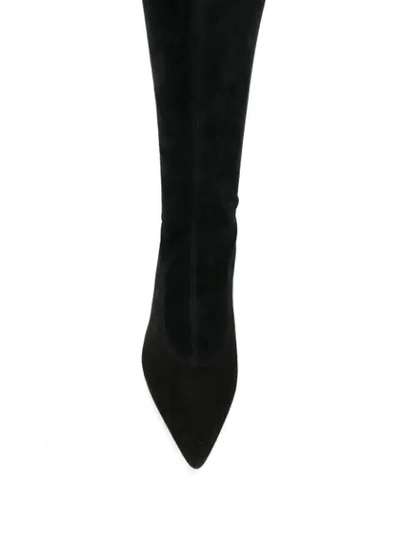 Shop Clergerie Pointed Toe Boots In Black