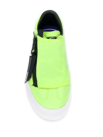 Shop Adidas Originals Sambarose Zip Sneakers  In Yellow
