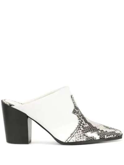 Shop Senso Quinlan Mules In White
