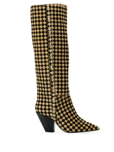 Shop Toga Heeled Boots In Brown
