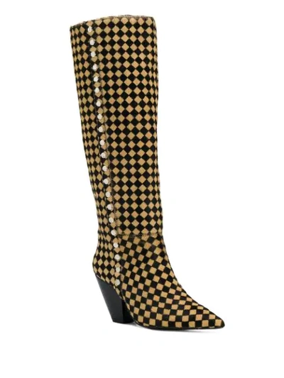 Shop Toga Heeled Boots In Brown