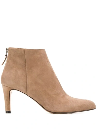 Shop Antonio Barbato Ankle Booties In Neutrals