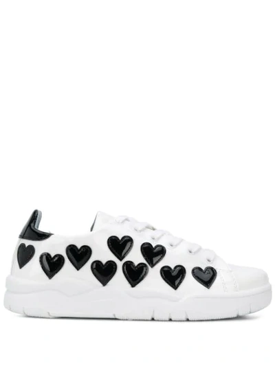 Shop Chiara Ferragni Sneakers In White