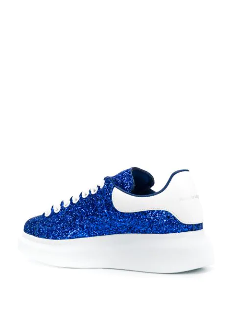 blue glitter mcqueens