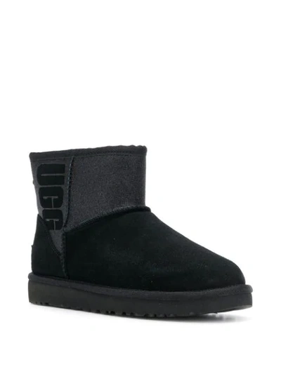 Shop Ugg Classic Mini Boots In Black