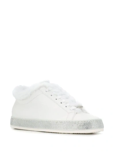 Shop Le Silla Andrea Low Top Sneakers In White