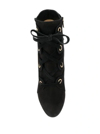 Shop Jimmy Choo Blayre 85 Boots In Black