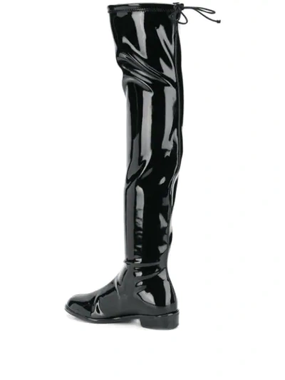 Shop Stuart Weitzman Over-the-knee Boots In Black
