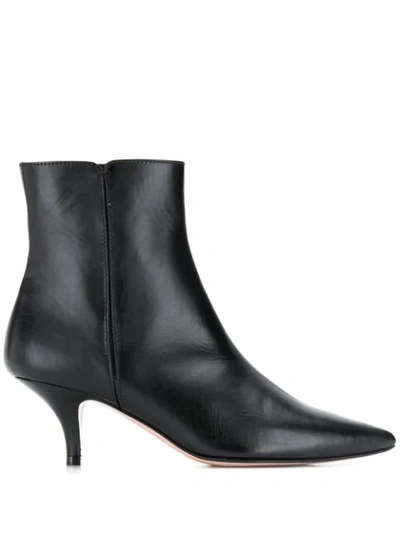 Shop Roberto Festa Heeled Oxford Ankle Boots In Black