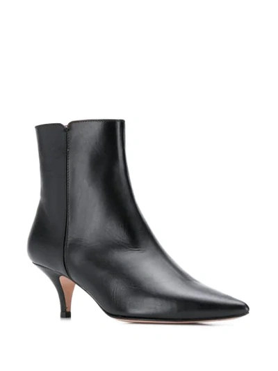 Shop Roberto Festa Heeled Oxford Ankle Boots In Black