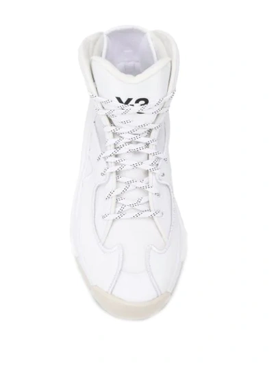 Shop Y-3 Hokori Sneakers In White