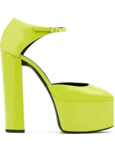 Shop Giuseppe Zanotti Bebe Sandals In Yellow