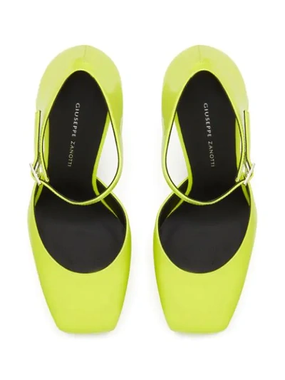Shop Giuseppe Zanotti Bebe Sandals In Yellow