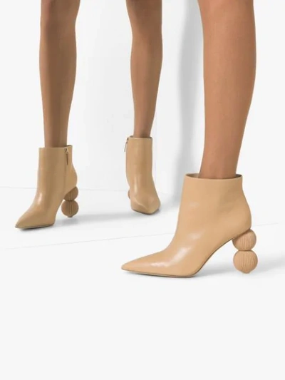 Shop Cult Gaia Cam 100mm Ankle Boots In Neutrals