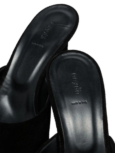 Shop Aeyde Signe Mules In Black