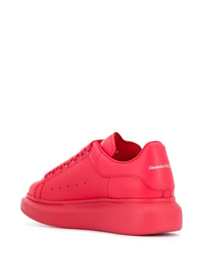Shop Alexander Mcqueen Oversized Sneakers In Red