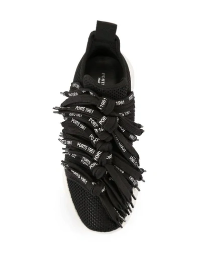 Ports 1961 Lace42 Sneakers In Black