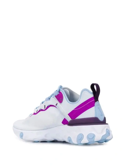 Shop Nike React Element 55 Sneakers In White