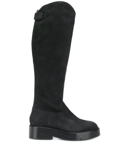 Shop Clergerie Canada Knee-length Boots In Black