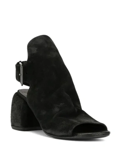 Shop Marsèll Chunky Heel Sandals In Black