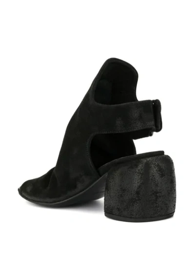 Shop Marsèll Chunky Heel Sandals In Black