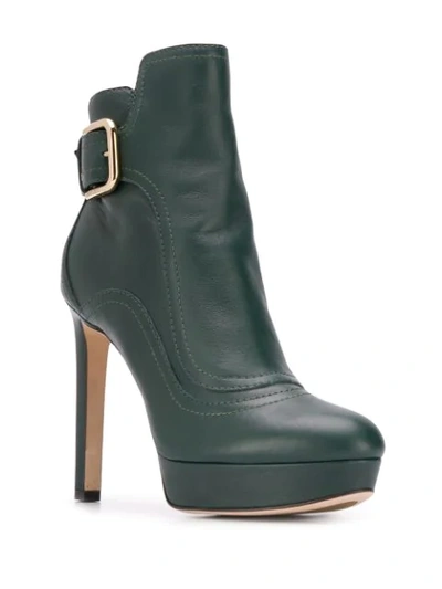 Shop Jimmy Choo Britney 115 Boots In Green