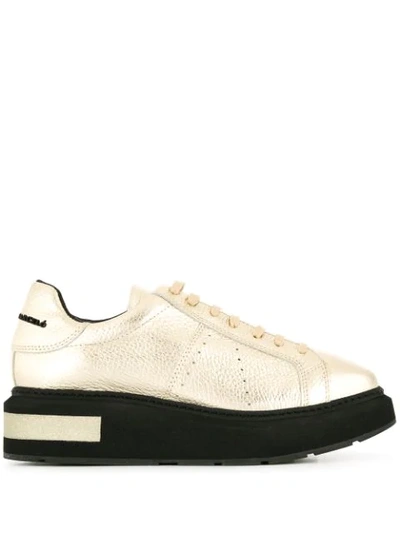 Shop Paloma Barceló Platform Low Top Sneakers In Neutrals