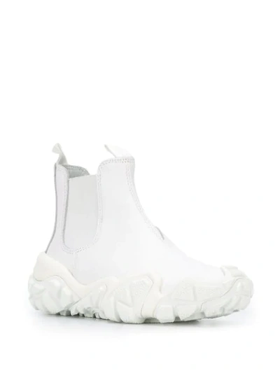 Shop Acne Studios Bolzter Chelsea Boots In Anc-white/white